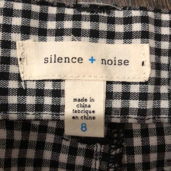 Urban Outfitters Black and White Checked Pants - Picture 2 of 4